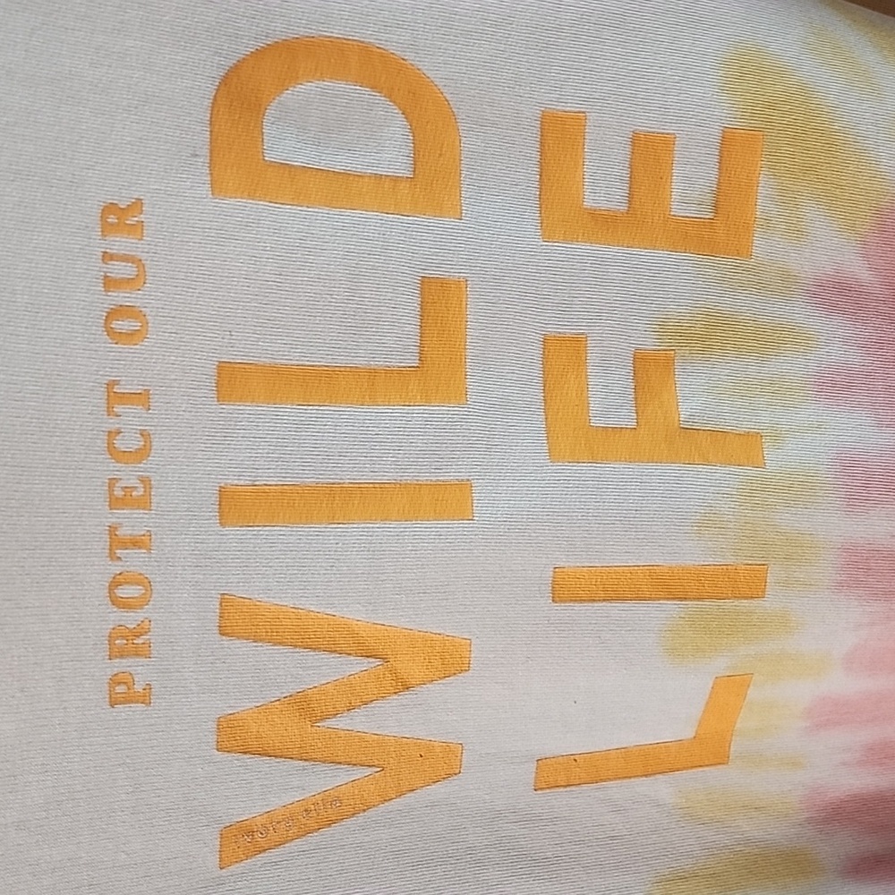 Ivory Ella Wild Life Tie-Dye Hoodie Size XL - Picture 3 of 6
